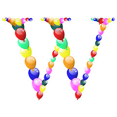 Image showing balloon letter