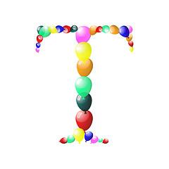 Image showing balloon letter