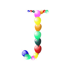 Image showing balloon letter