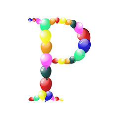 Image showing balloon letter