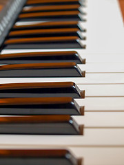 Image showing Music keyboard