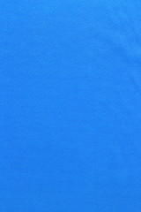 Image showing blue fabric from sport shirt