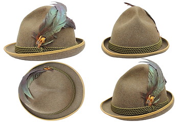 Image showing oktoberfest hat in different views