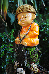 Image showing Lovely little monk