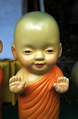 Image showing Lovely little monk