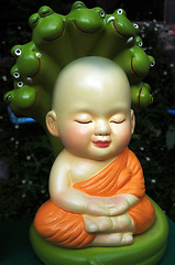 Image showing Lovely little monk