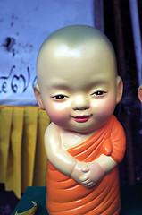 Image showing Lovely little monk