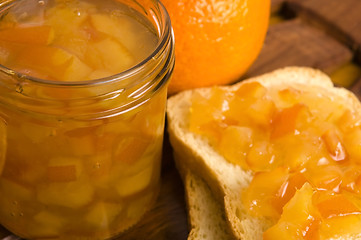 Image showing Homemade orange Jam