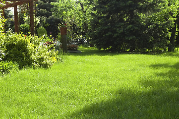 Image showing peaceful garden