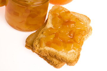 Image showing Homemade orange Jam