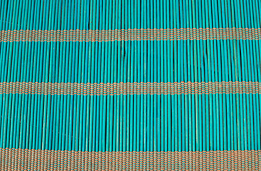 Image showing Bamboo mat