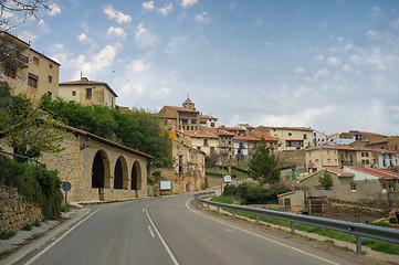 Image showing Medieval town