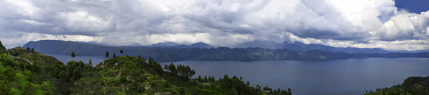 Image showing Lake Toba Panorama.