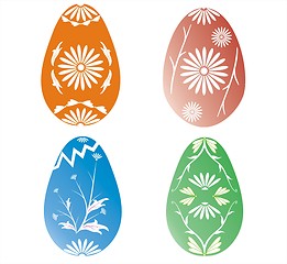 Image showing Easter eggs