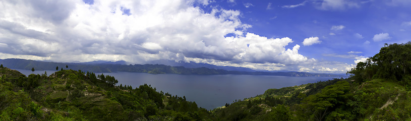 Image showing Lake Toba Big Panorama.