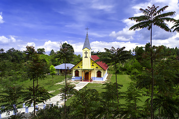 Image showing Christian Church Huta Hotang.