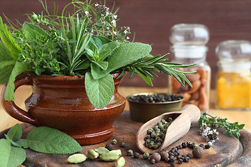 Image showing Herbs and spices