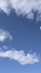 Image showing blue sky and white clouds 