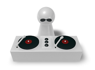 Image showing disc jockey