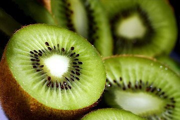 Image showing kiwi slices