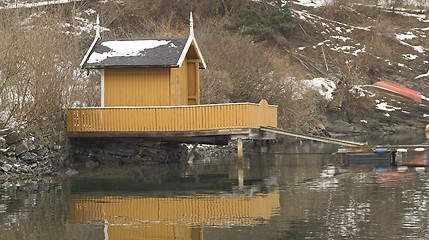 Image showing bathhouse