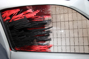 Image showing Car in a car wash