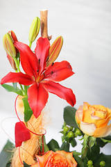 Image showing Floral display with tiger lily