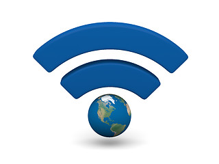 Image showing WiFi symbol