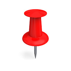 Image showing Red pin