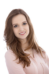 Image showing Portrait of a beautiful teenaged woman