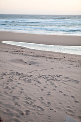 Image showing Calm beach scene