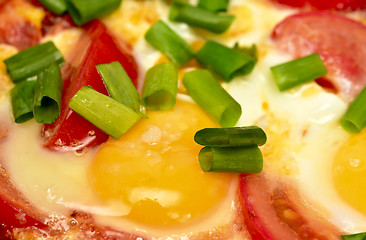 Image showing Fried egg 