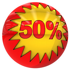 Image showing ball fifty percent