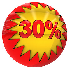 Image showing ball thirty percent