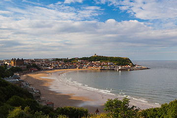 Image showing Cove in Scarborough in Great Britain