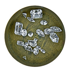 Image showing diamonds in a box