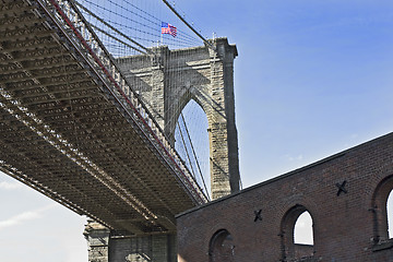 Image showing brooklyn bridge