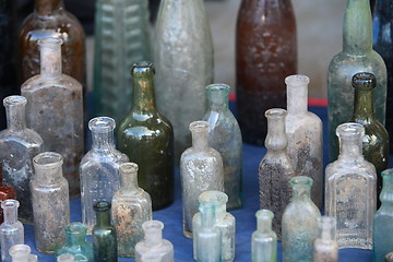 Image showing old bottles