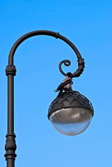 Image showing Lantern with a bird.