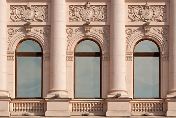 Image showing Windows with columns.