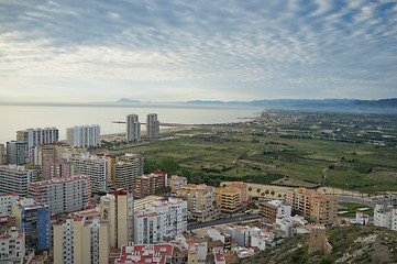 Image showing Cullera coastline