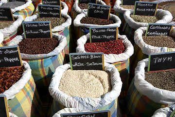 Image showing cooking spices