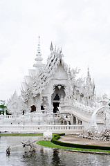 Image showing White Temple in Chiang Rai, Thailand