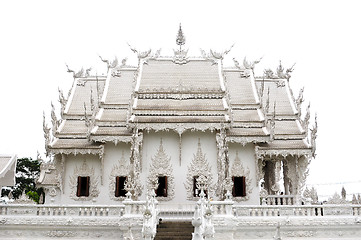 Image showing White Temple in Chiang Rai, Thailand