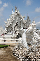 Image showing White Temple in Chiang Rai, Thailand