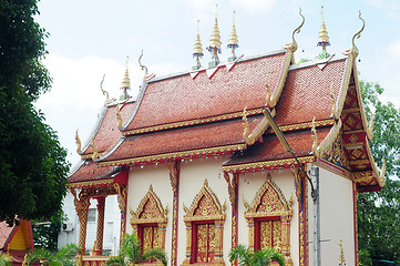 Image showing Thai temple in Chiang Mai