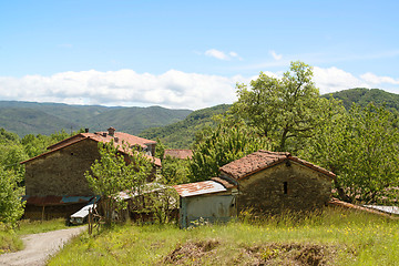 Image showing Old farm in Liguria, Italy