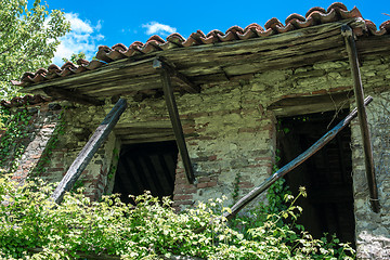 Image showing Abandoned House in Liguria, Italy