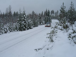 Image showing Safety car rally norway