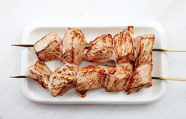 Image showing grilled pork meat